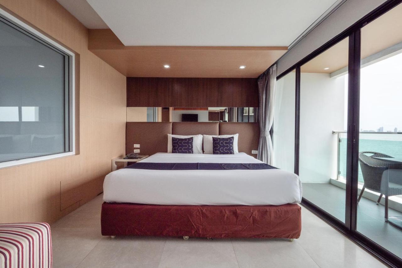 Capital O 1088 Golden Dragon Beach Resort Bang Lamung Exterior foto